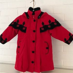 F.W. Fischer Dress Coat, Toddler Dress Coat, Toddler Christmas Coat, Church Coat